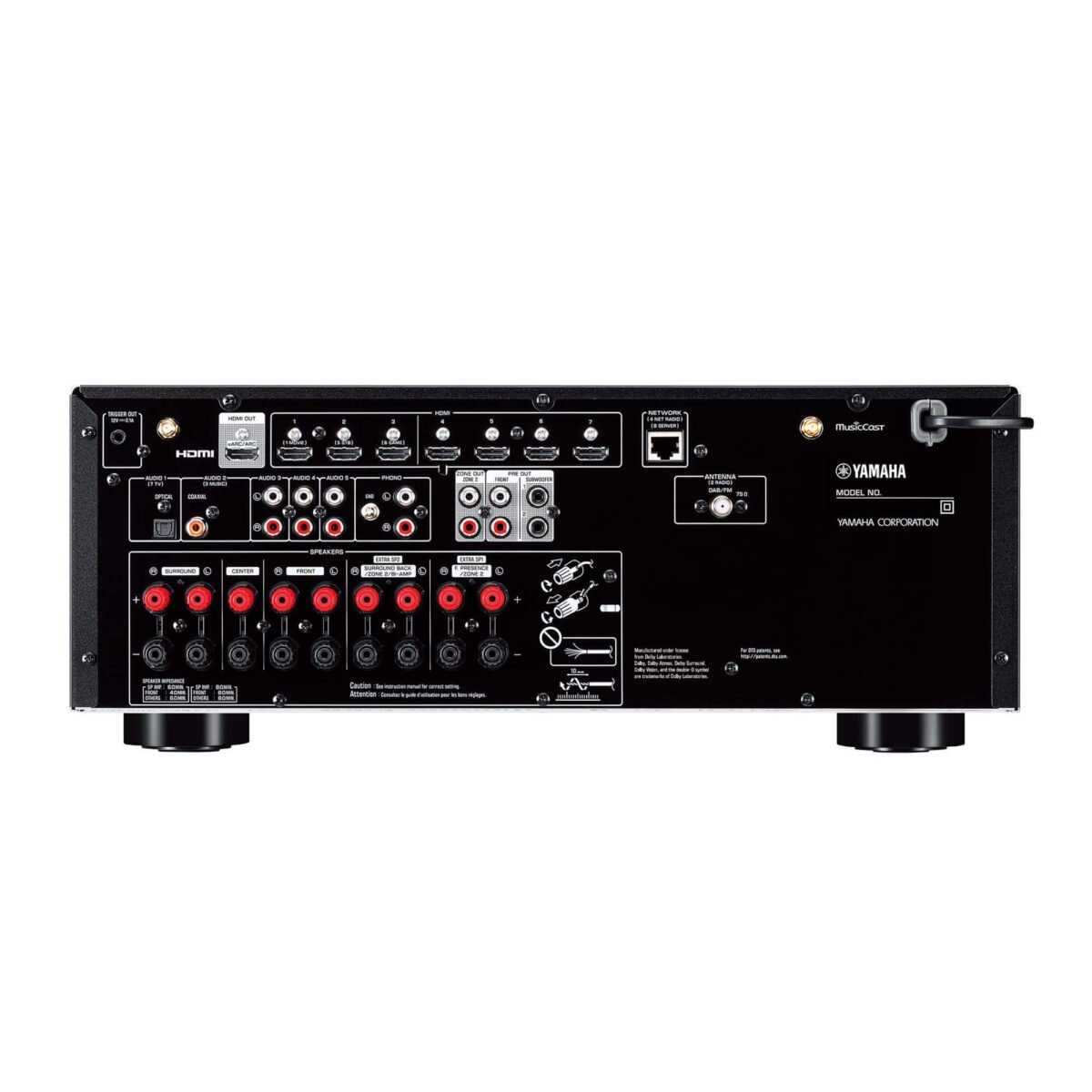 Yamaha RX-V6A - Image 3