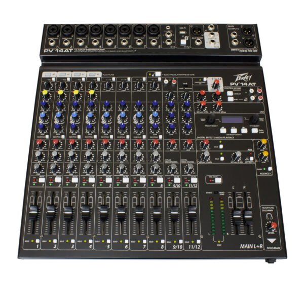 Peavey PV 14 AT 14-Channel Mixer with Auto-Tune and Bluetooth