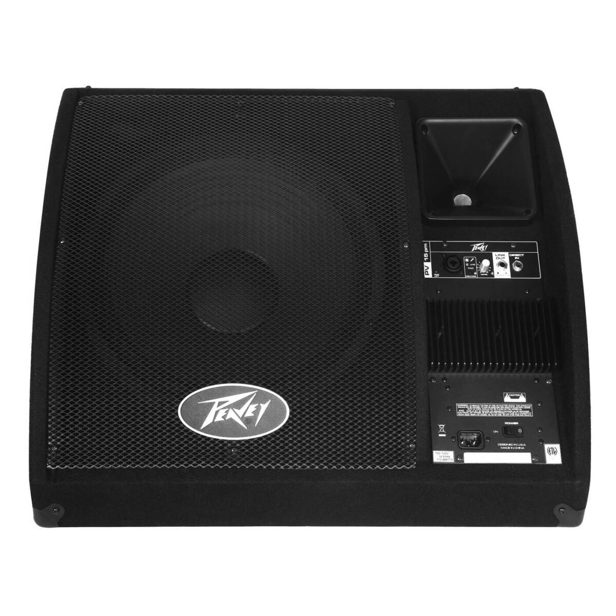 Peavey PV 15PM 200W 15" Powered Floor Monitor - Image 1