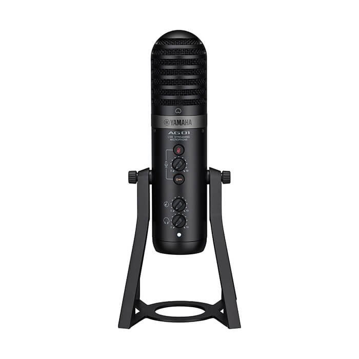 AG01-black-front_46a20f0b18e57a9ed9af4cac7e9ebc33 Yamaha AG01 Live Streaming USB Microphone - Image 2