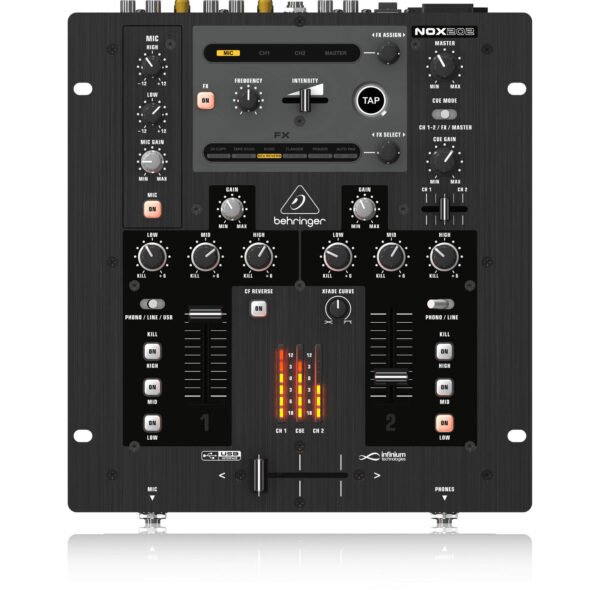 Behringer NOX202 Premium 2-Channel DJ Mixer