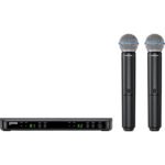 Shure BLX288/B58 Dual-Channel Wireless Handheld Microphones - Image 2