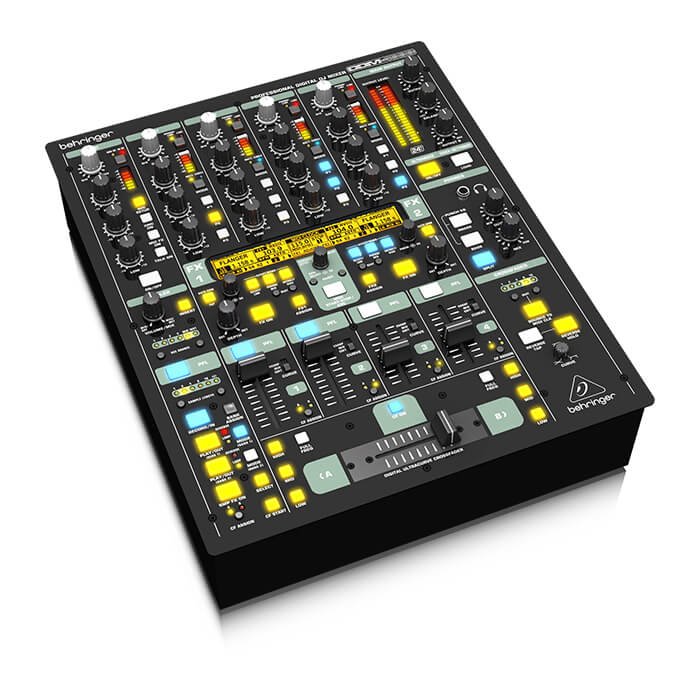 DDM4000_P0167_Left_XL Behringer DDM4000 5 Channel Digital DJ Mixer - Image 5