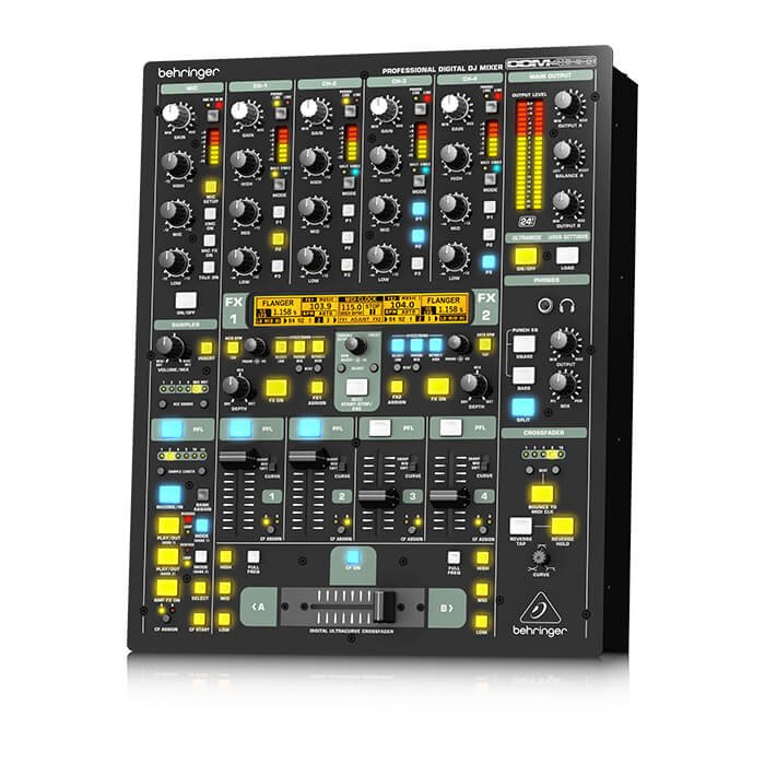 DDM4000_P0167_Other_XL Behringer DDM4000 5 Channel Digital DJ Mixer - Image 4