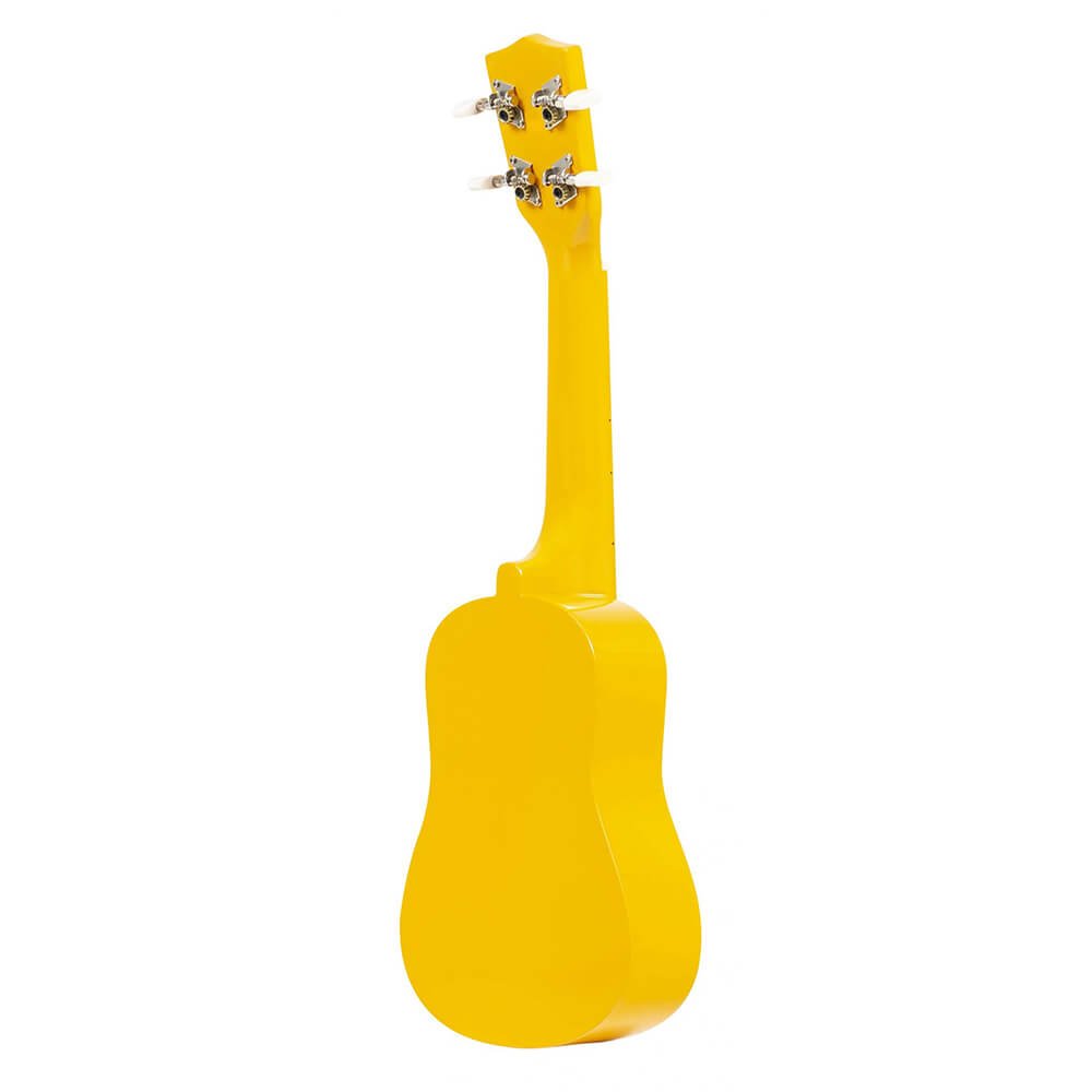 DS-UKSYE_34_SX_REAR-scaled Proel De Salvo DS UKSYE Yellow Soprano Ukulele - Image 3