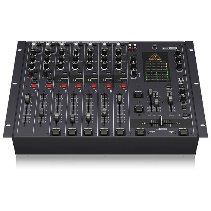 DX2000USB_P0968_Top-Front_XL Behringer DX2000USB 7 Channel DJ Mixer - Image 2