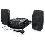 Behringer PPA200 Ultra-Compact 200W 5-Channel Portable PA System