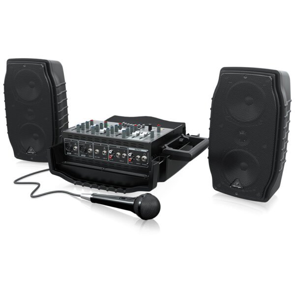 Behringer PPA200 Ultra-Compact 200W 5-Channel Portable PA System