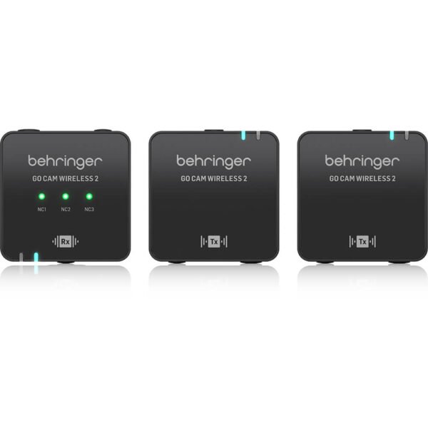Behringer GO CAM WIRELESS 2 Dual Clip-on Microphone System