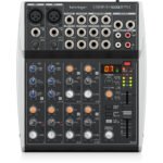 Behringer XENYX 1002SFX Premium Analog 10-Input Mixer with USB