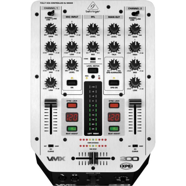 Behringer VMX200 Professional 2-Channel DJ mixer