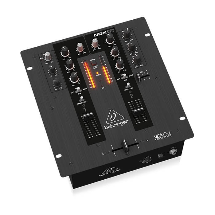 Image_BE_P0AT4_NOX101_Left_XL Behringer NOX101 2 Channel DJ Mixer - Image 4