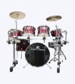 Explorer JBP 102 7-Piece Drum Set – Wine Red Finish - Image 3