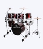 Explorer JBP 102 7-Piece Drum Set – Wine Red Finish
