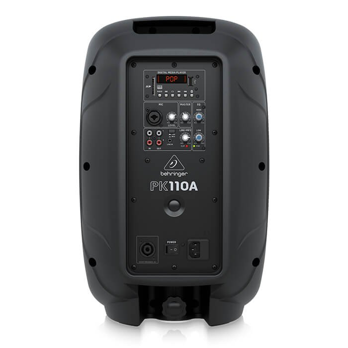 PK110A_P0E3Y_Rear_XL Behringer PK110A Active 320 Watt 10" Speaker - Image 2