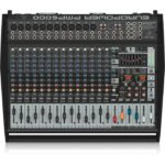 Behringer PMP6000 1600-Watt 20-Channel Powered Mixer