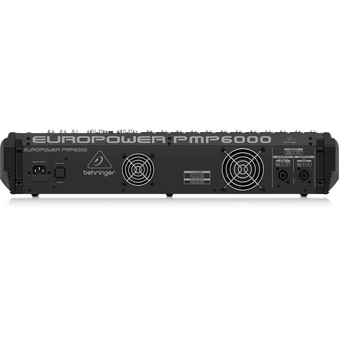 PMP6000_1 Behringer PMP6000 1600-Watt 20-Channel Powered Mixer - Image 2