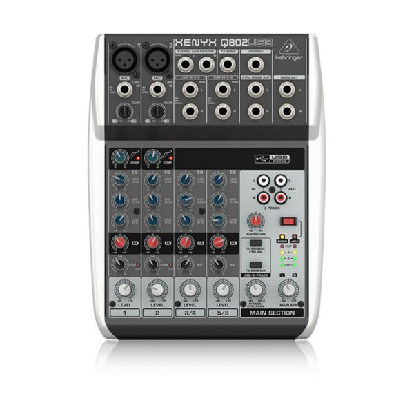 Behringer Q802USB Premium 8-Input 2-Bus Mixer