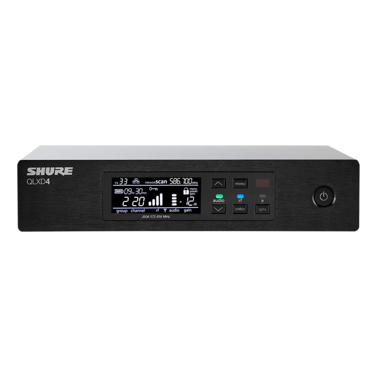 Shure QLXD4 Digital Wireless Receiver - Image 1