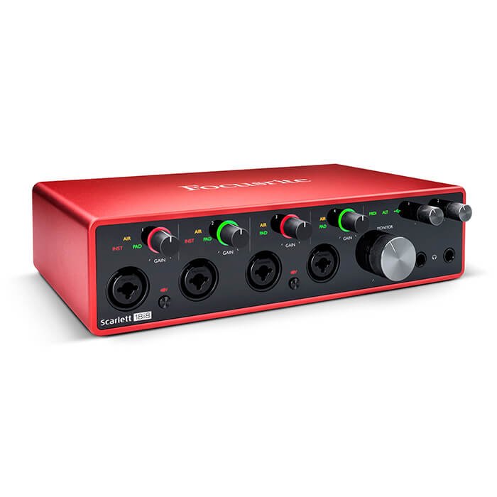 Scarlett-18i8-2 Focusrite Scarlett 18i8 18x8 USB Audio/MIDI Interface - Image 3