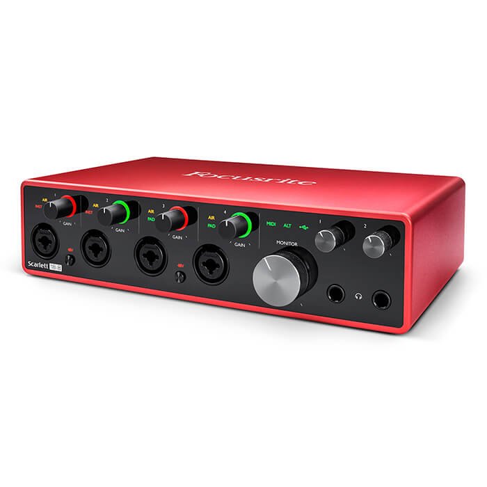 Scarlett-18i8-3 Focusrite Scarlett 18i8 18x8 USB Audio/MIDI Interface - Image 4