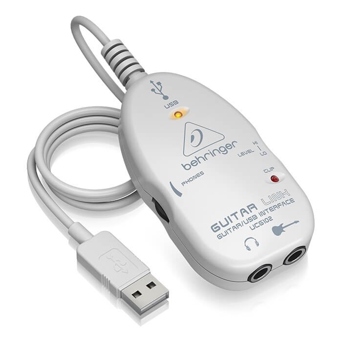 UCG102_P0198_Left_XL Behringer UCG102 Guitar-to-USB Interface - Image 2
