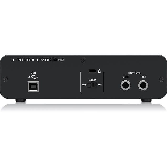 UMC202HD_P0BJZ_Rear_XL (1) Behringer UMC202HD USB Audio Interface - Image 2