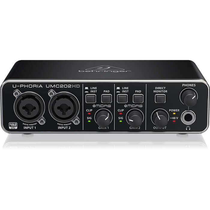 UMC202HD_P0BJZ_Top-Front_XL (1) Behringer UMC202HD USB Audio Interface - Image 4