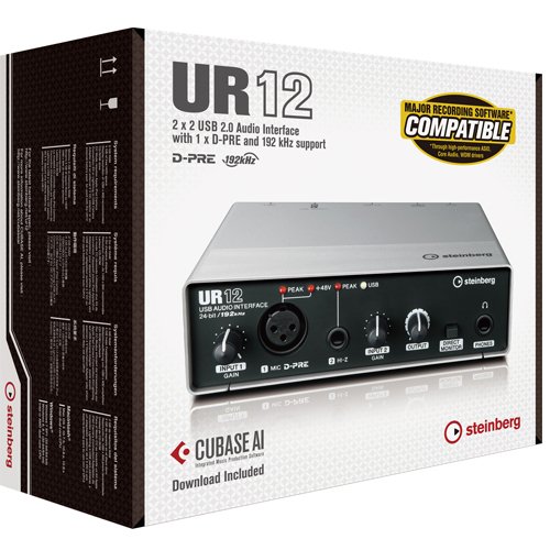 UR12-Steinberg-1 Steinberg UR12 2 x 2 USB Audio Interface - Image 2
