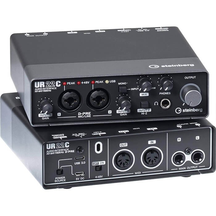 UR22C Steinberg UR22C 2 x 2 USB 3.0 Audio Interface - Image 2