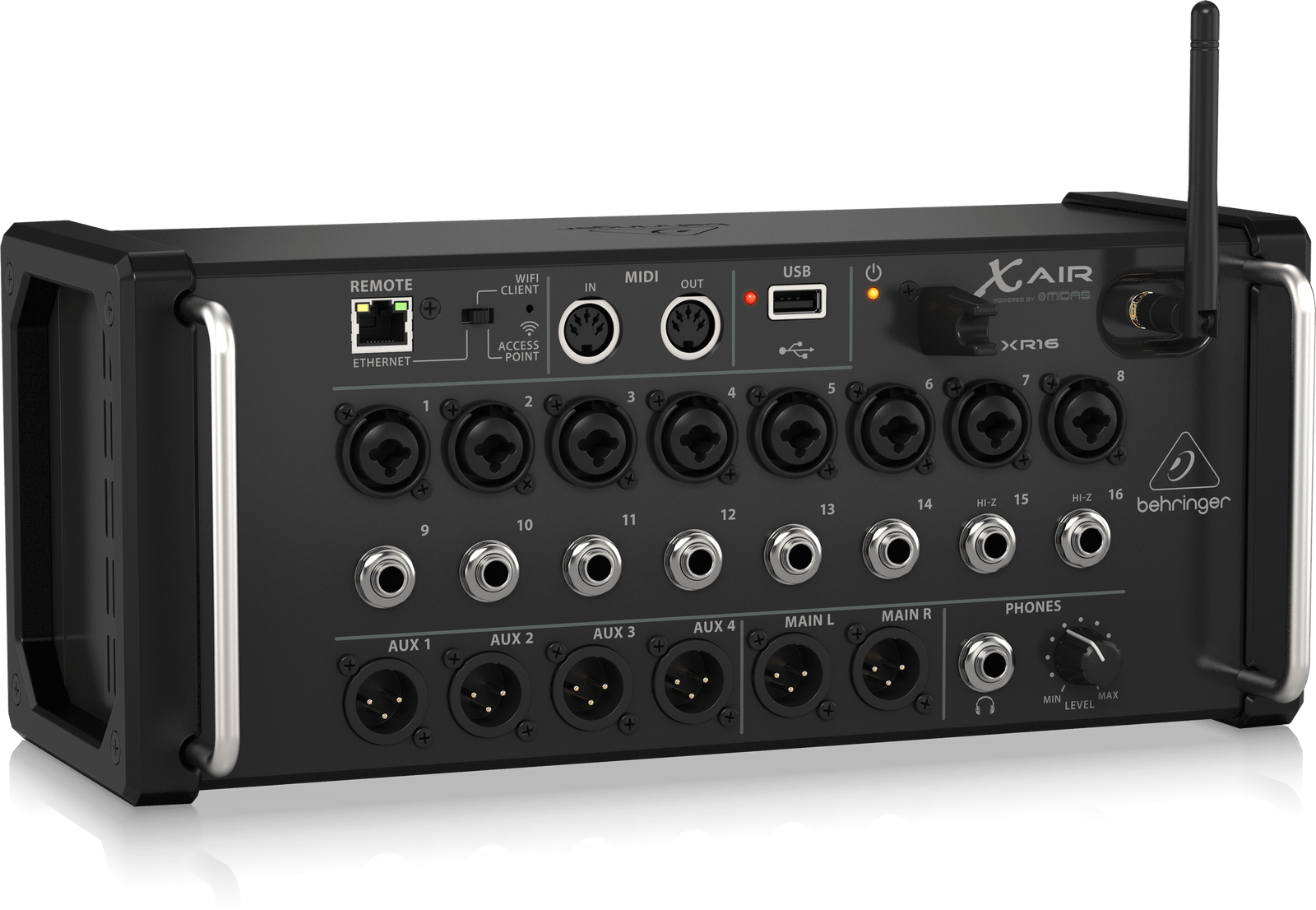 XR16 Digital Stagebox Mixers left side XR16 Digital Stagebox Mixers - Image 4