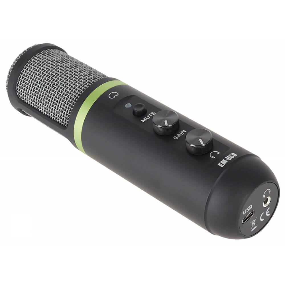 em-usb_slant Mackie EM-USB Condenser Microphone - Image 2
