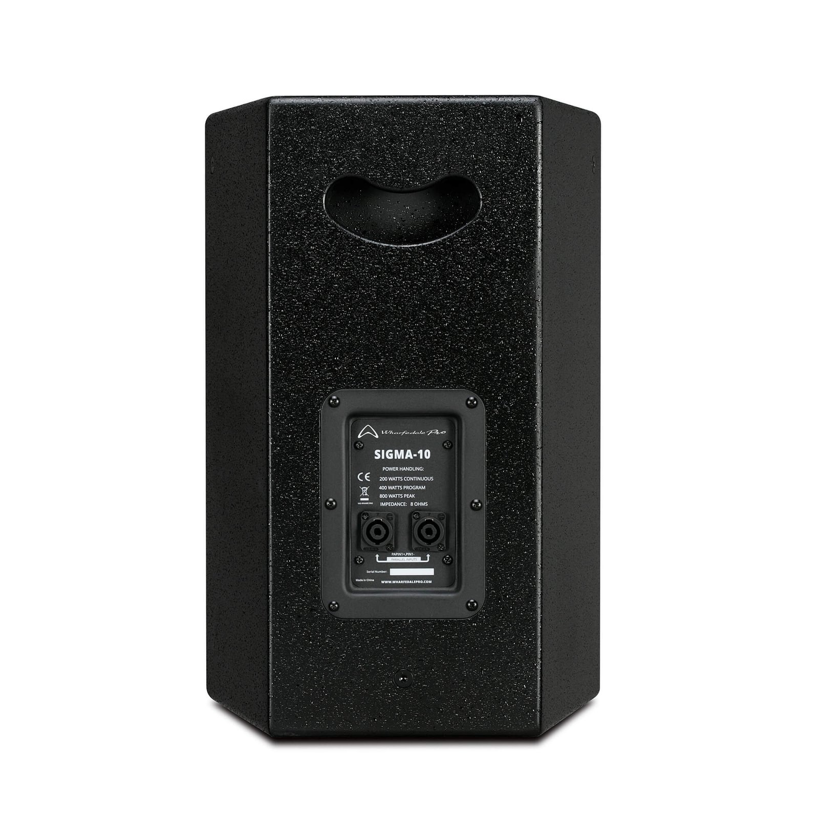 sigma 10 (2) Wharfedale Pro SIGMA 10 800W 10" 2-Way Passive Loudspeaker - Image 2