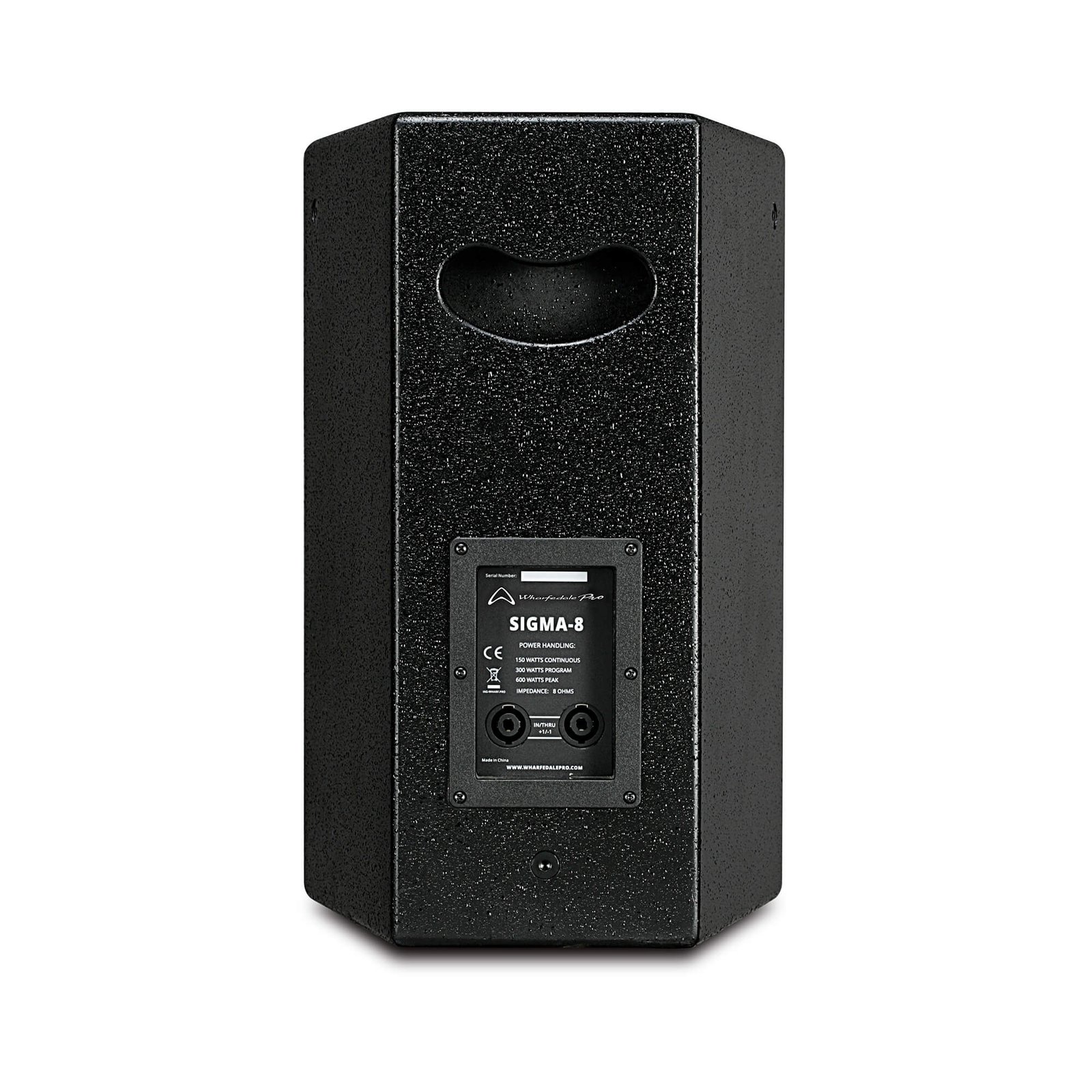 sigma 8 (2) Wharfedale Pro SIGMA 8 600W 8" 2-Way Passive Loudspeaker - Image 2