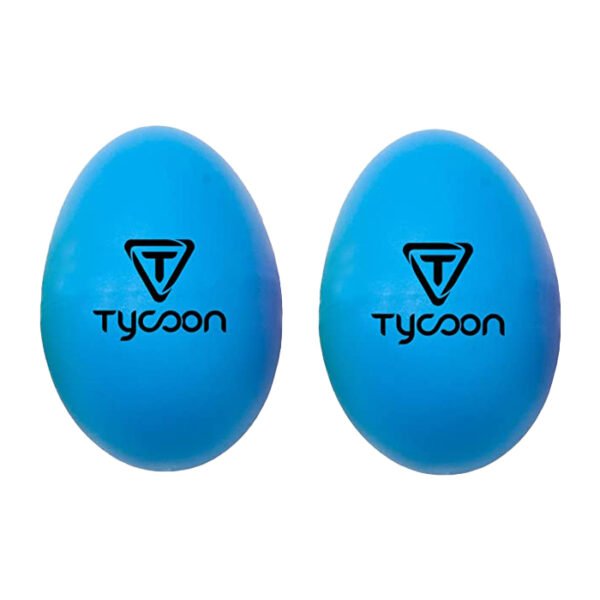 Tycoon TE-B Blue Plastic Egg Shakers