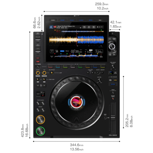 Alpha Theta CDJ 3000X